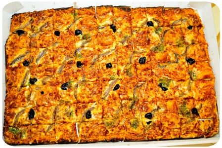 Pizzéria Le Pascalou - Les plaques pizzas